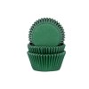 Formas Mini Cupcakes Verde Escuro